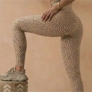 SD X WFA Sarah's Day White Fox Athletic Leggings Speckle High Waist